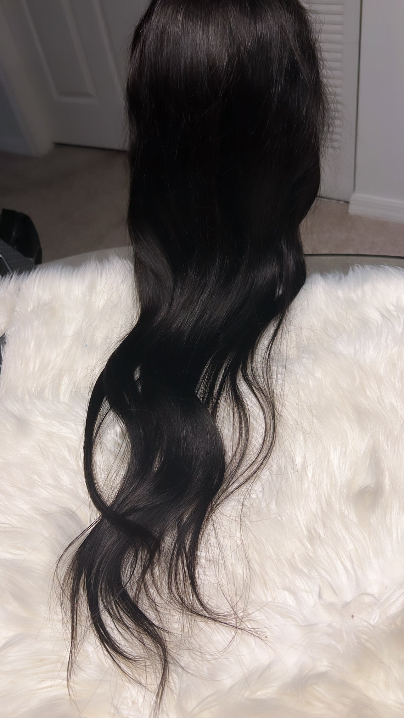 Hairs lace front wig - Straight 22" inch 13x4 180% density wig