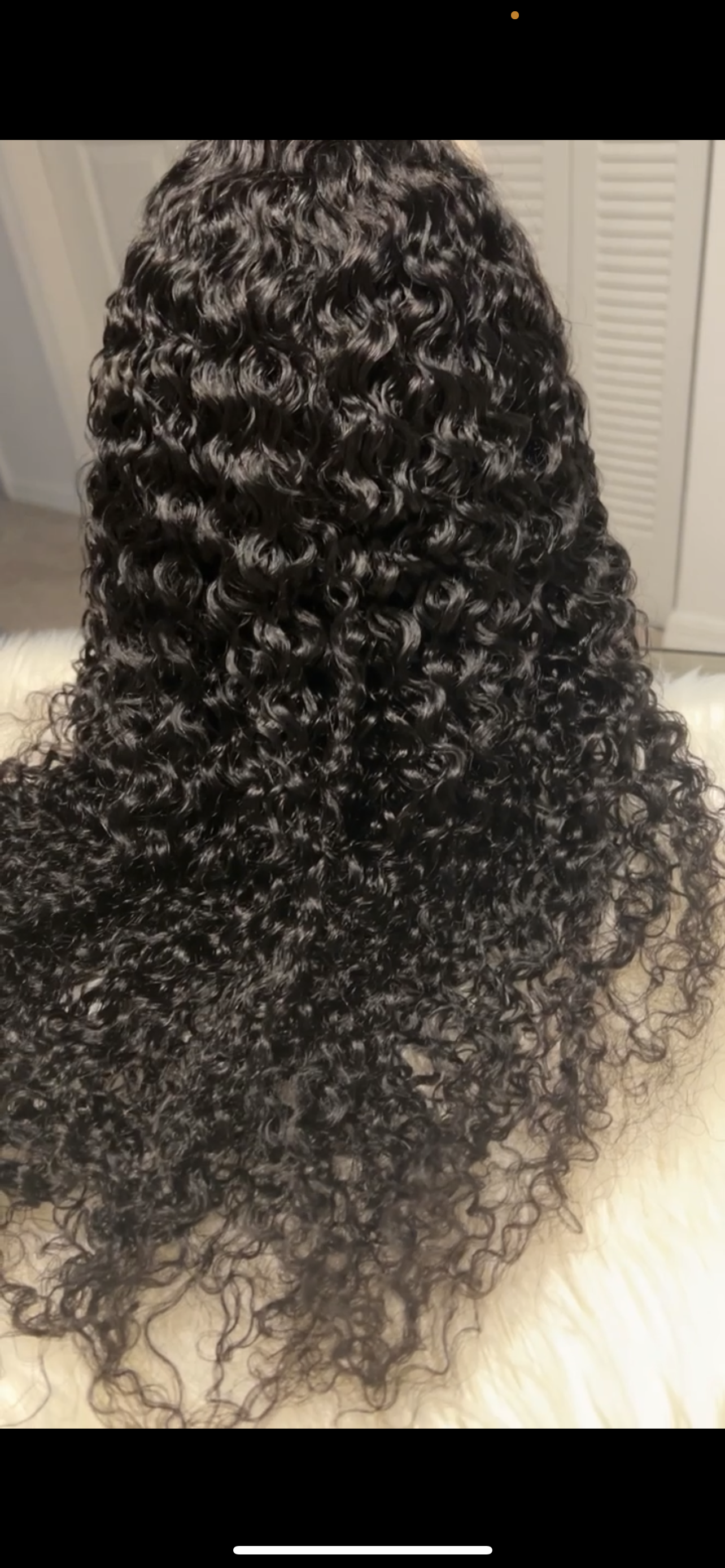 Hairs lace front - Jerry curl nature 28" inch 13x4 180% density lace wig